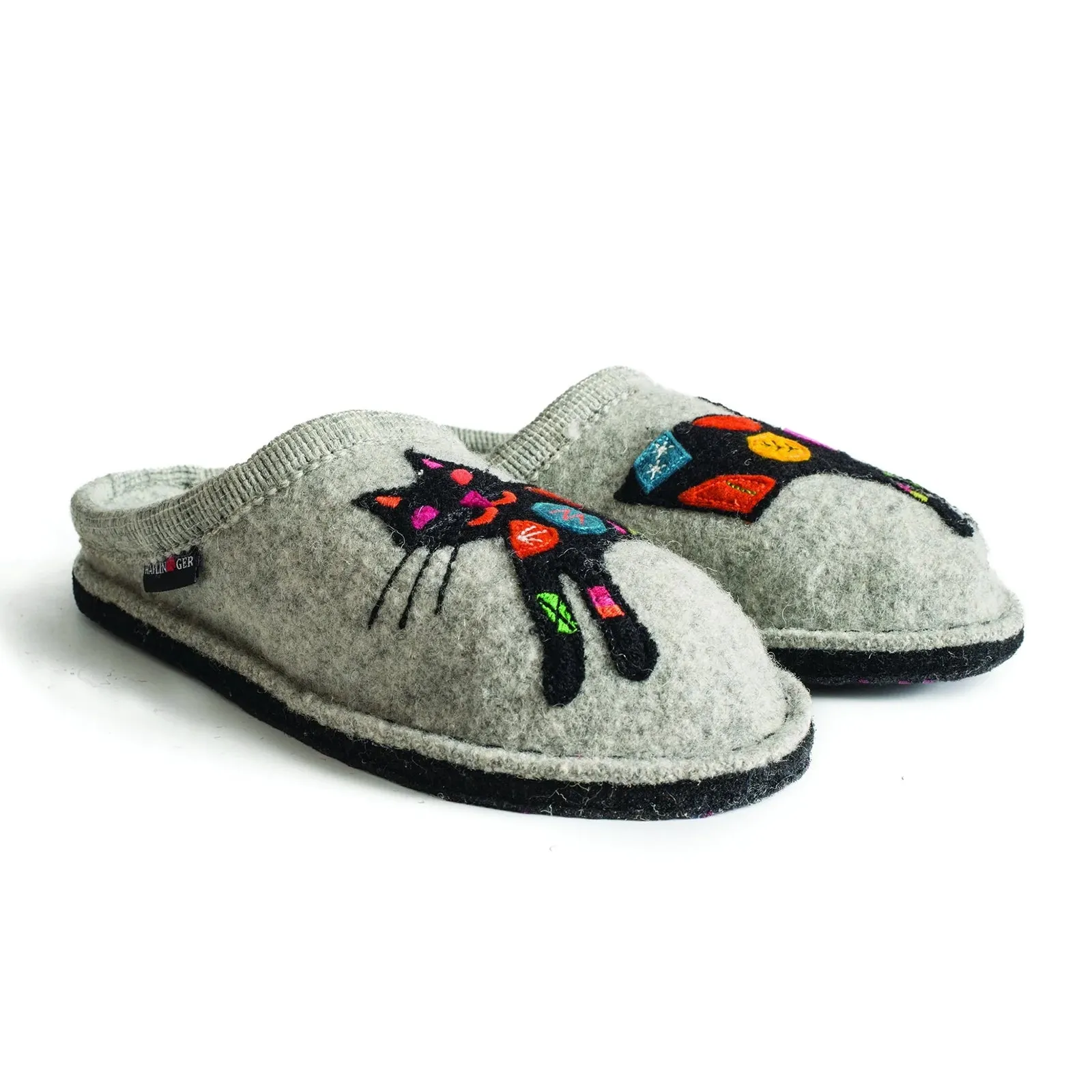 Haflinger Sassy Slipper (Women) - Silver Grey