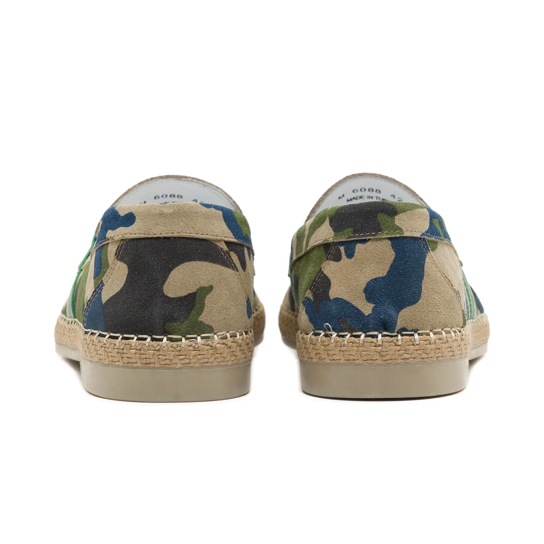 Hero Camouflage Suede Espadrille