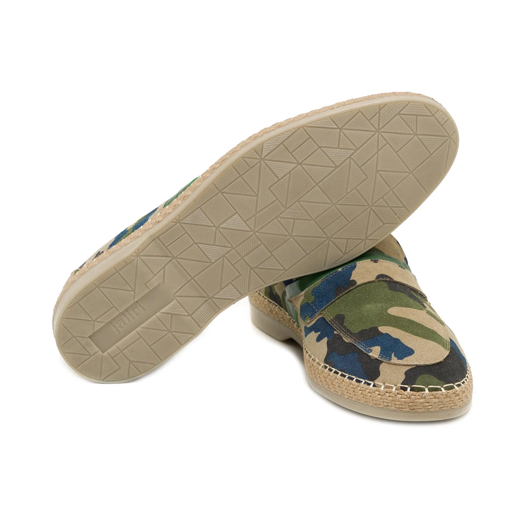 Hero Camouflage Suede Espadrille