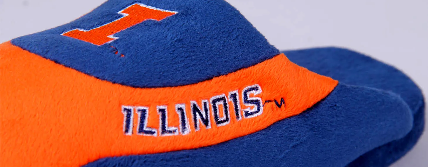 Illinois Fighting Illini Low Pro Indoor House Slippers