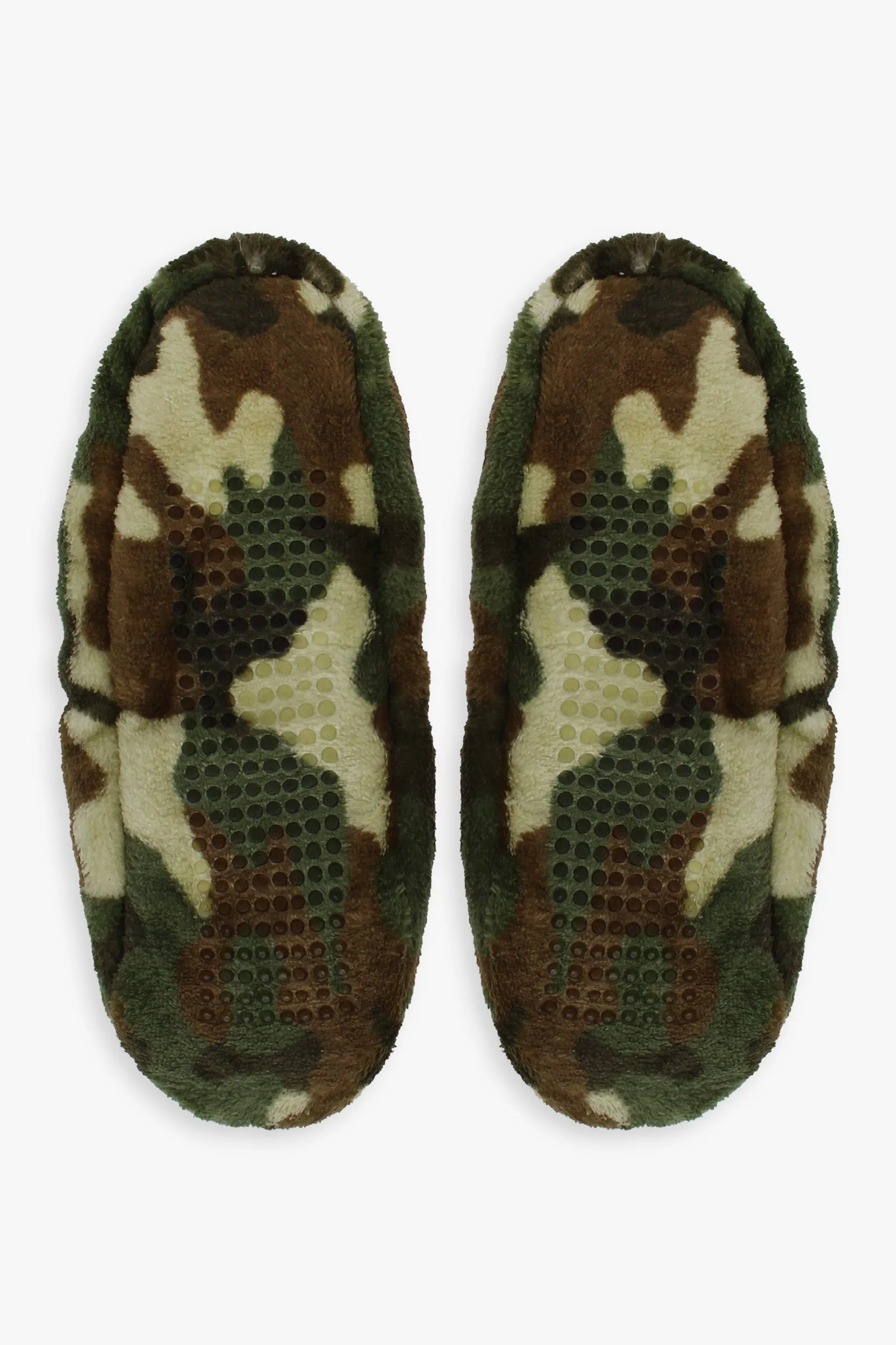 Ladies Camouflage Ballerina Slippers