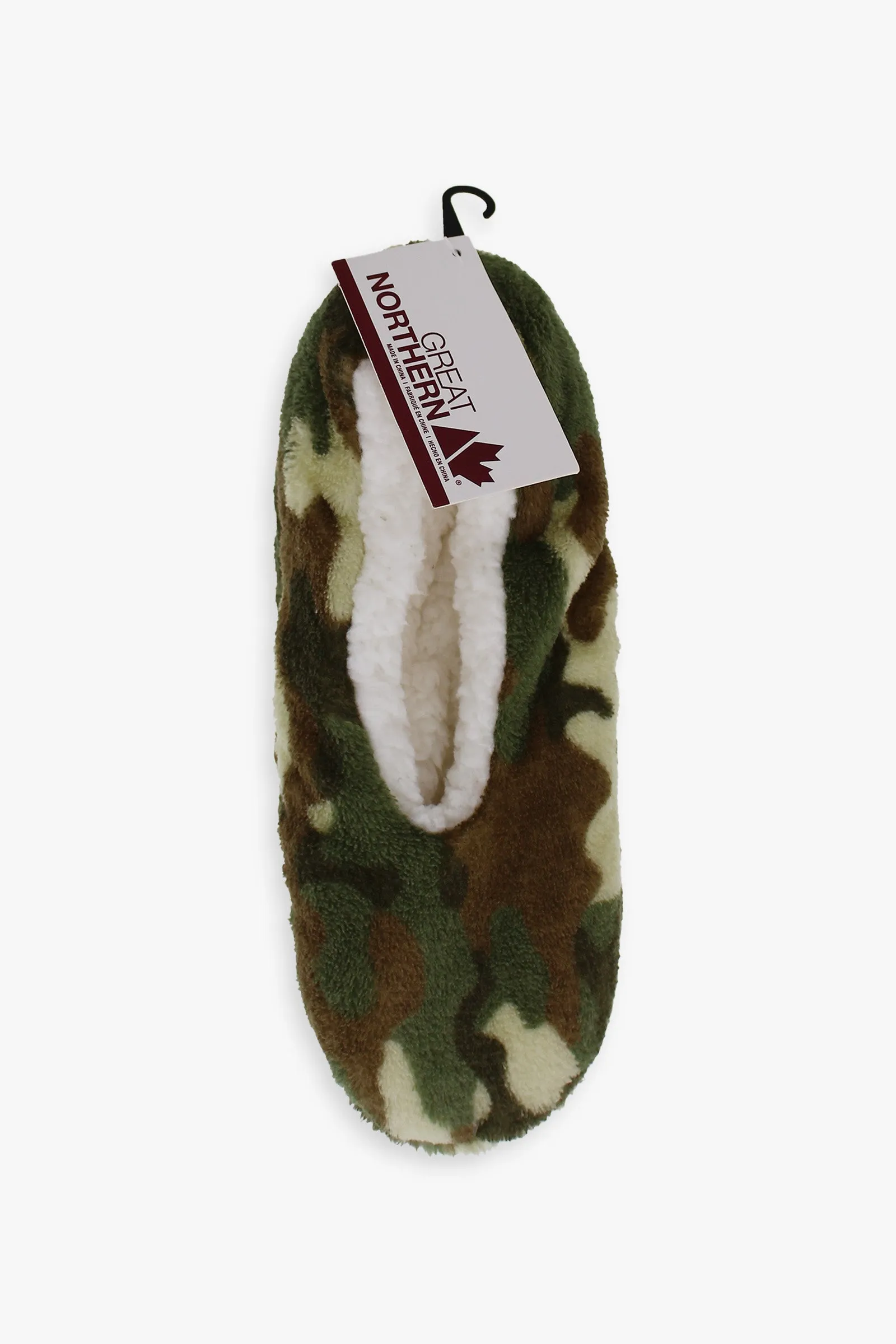 Ladies Camouflage Ballerina Slippers