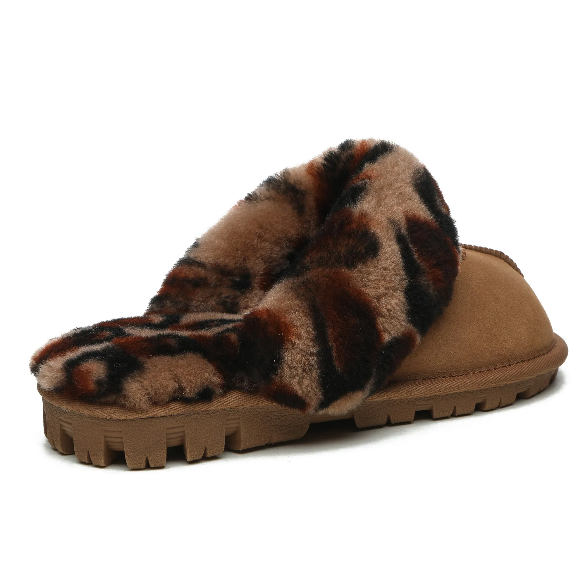 Leopard Print UGG Slippers