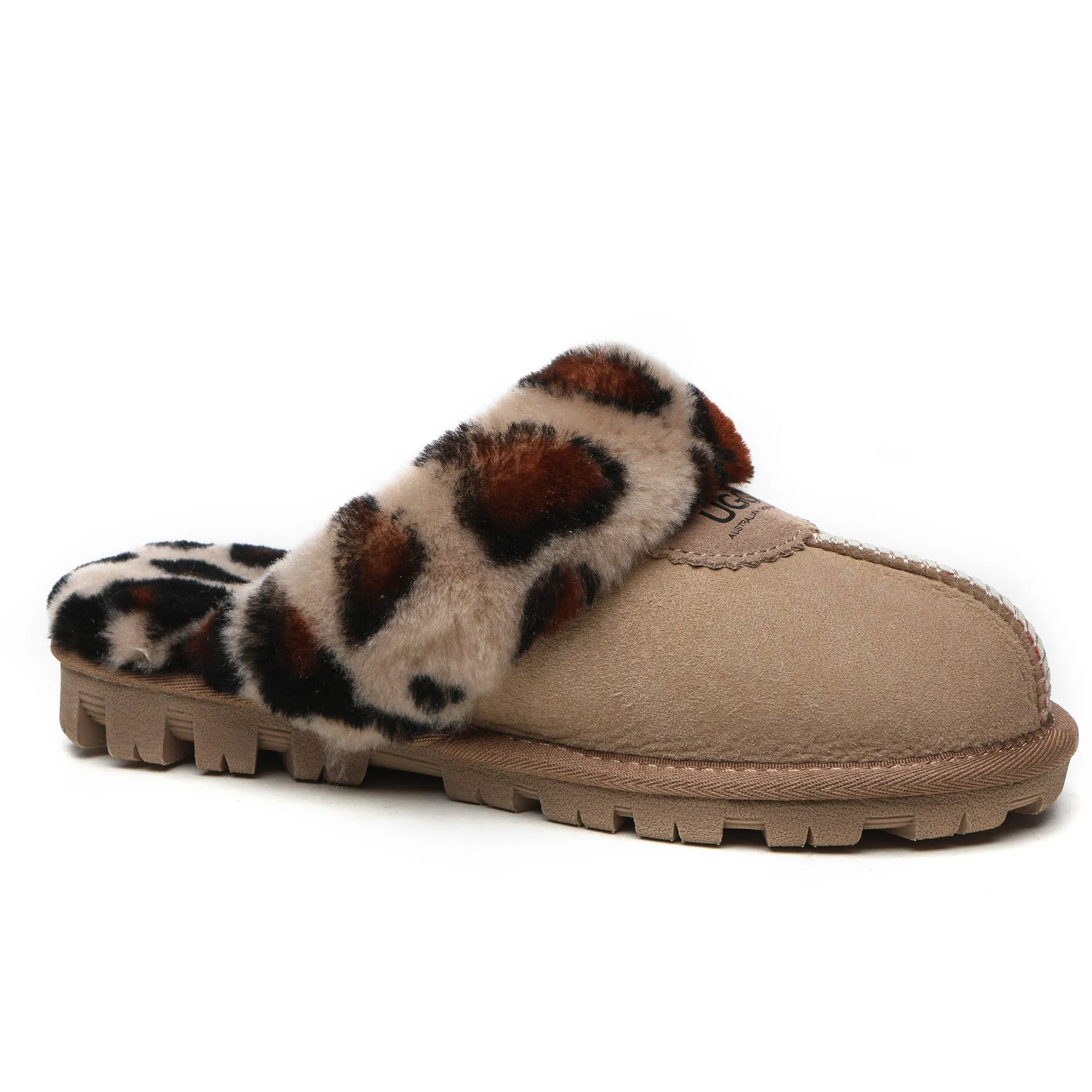 Leopard Print UGG Slippers