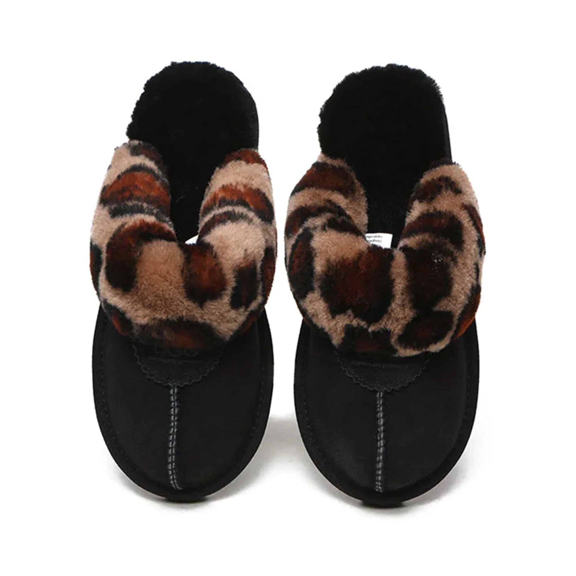 Leopard Print UGG Slippers