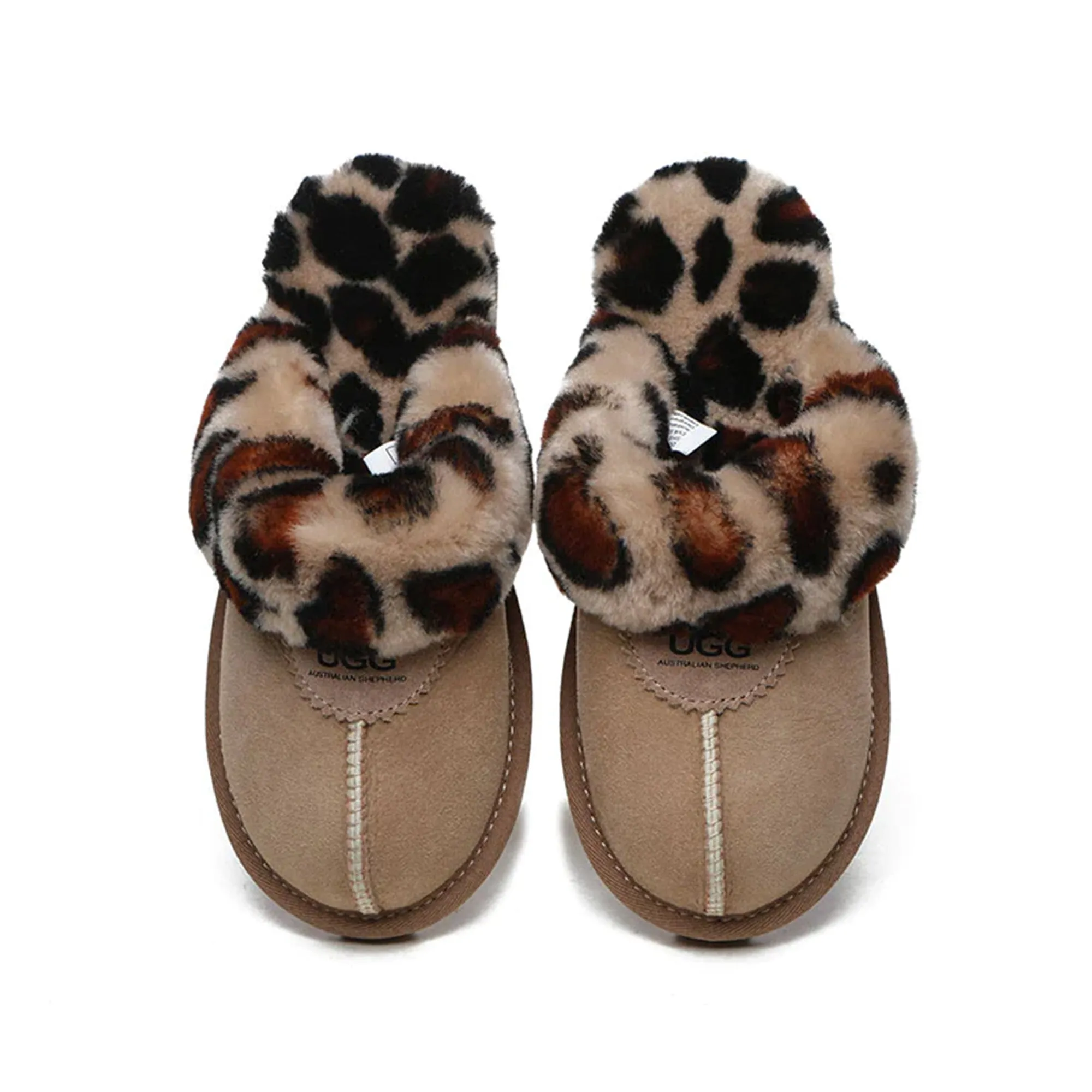 Leopard Print UGG Slippers