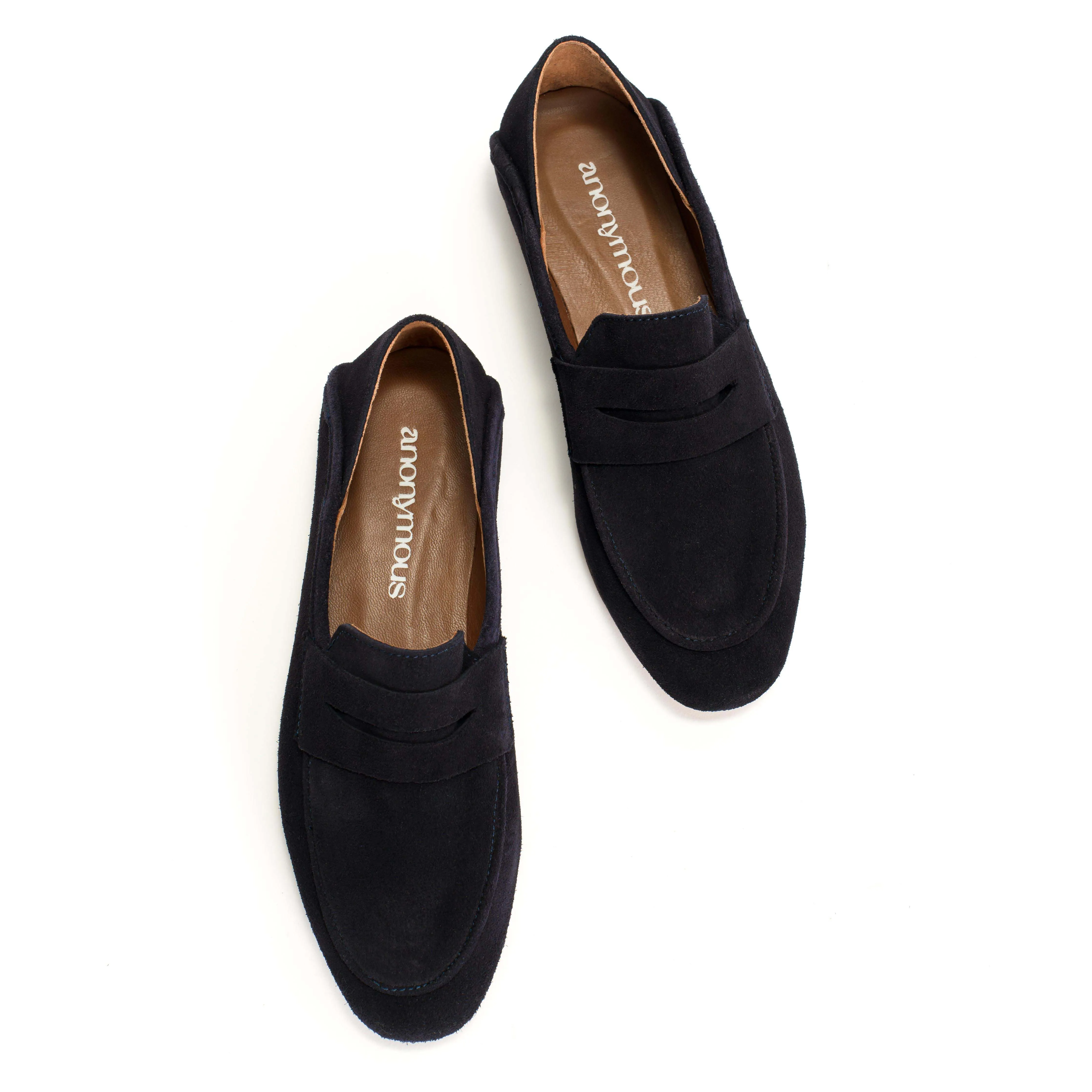 Lindsay Calf suede Dark blue