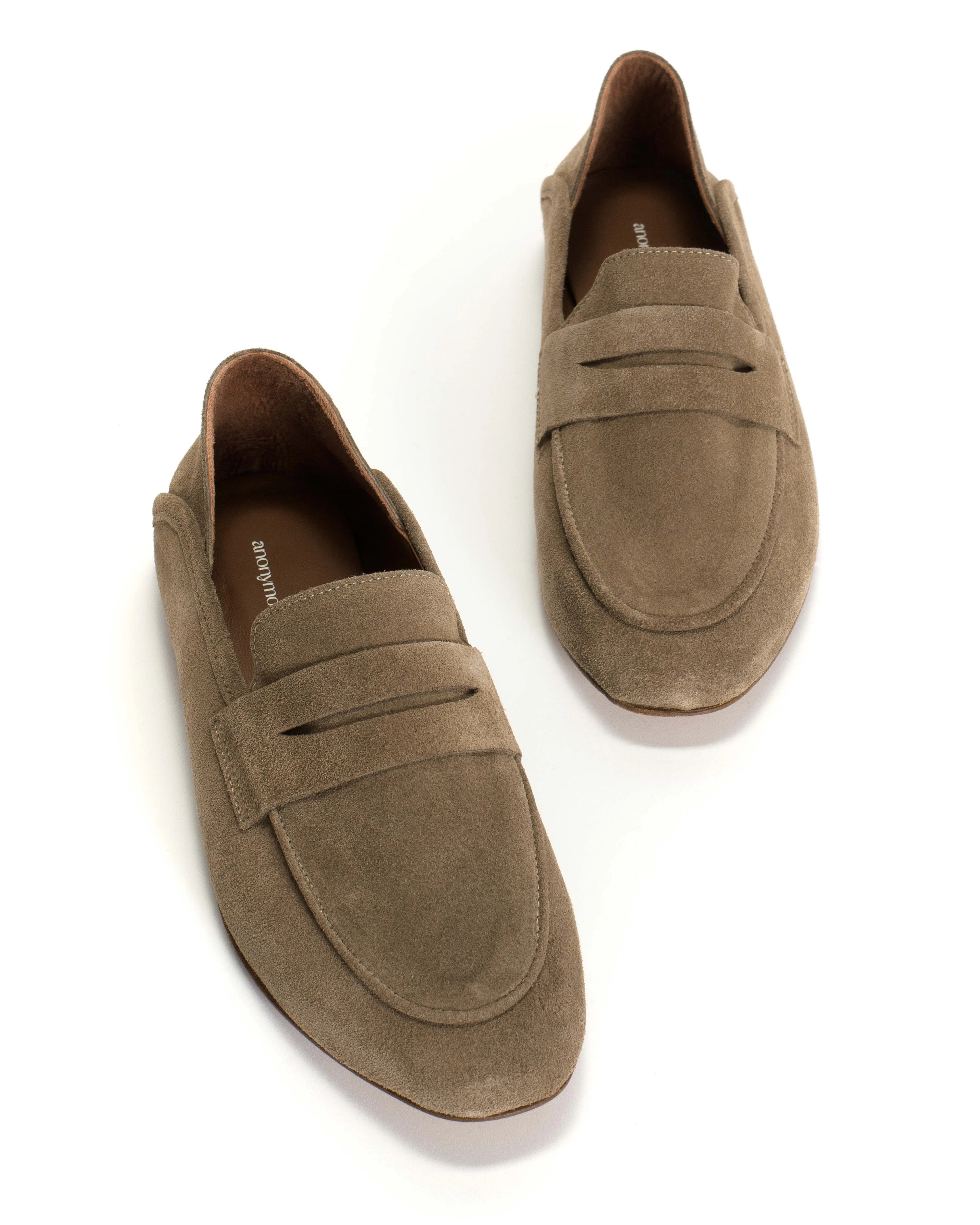 Lindsay Calf suede Mushroom