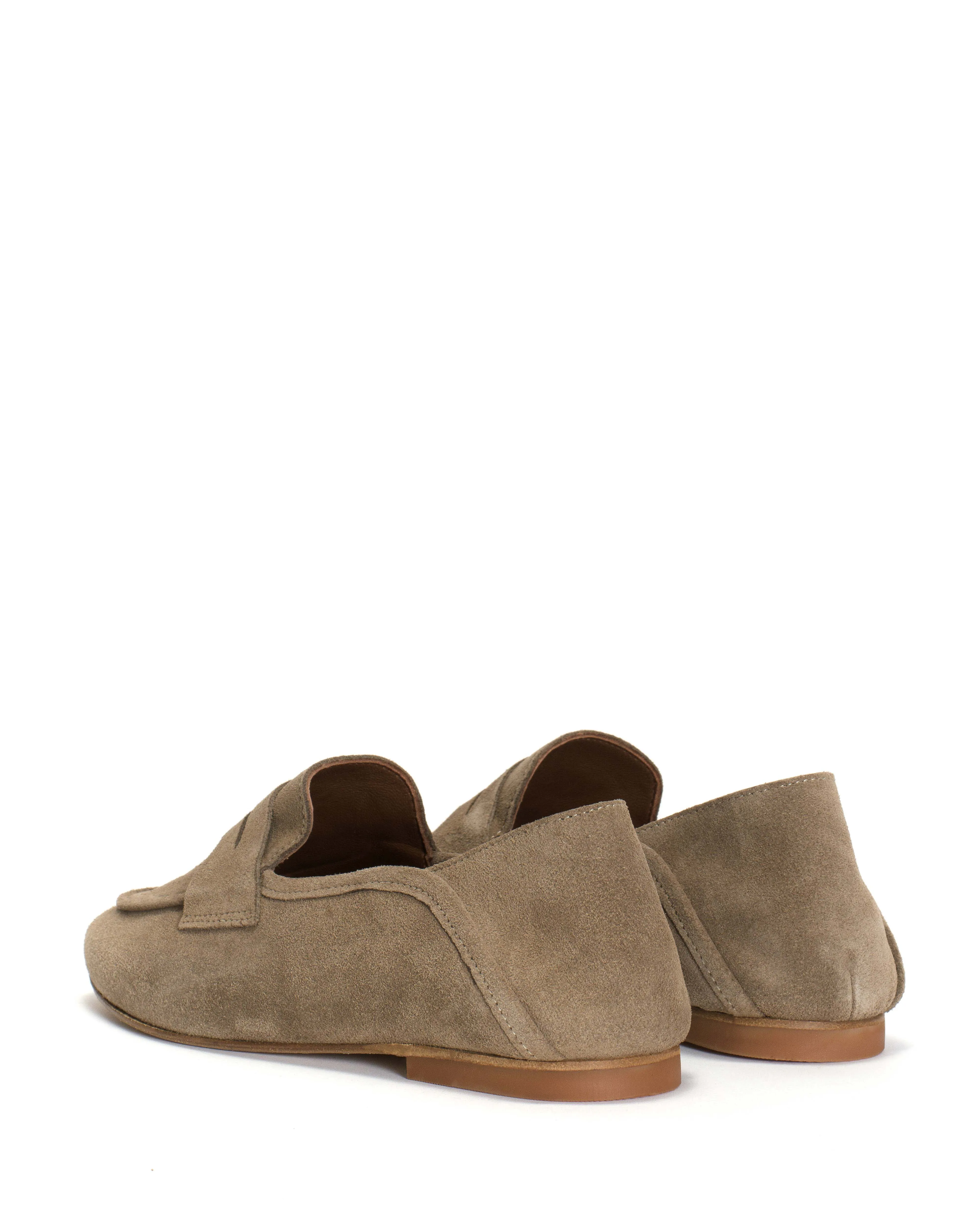 Lindsay Calf suede Mushroom