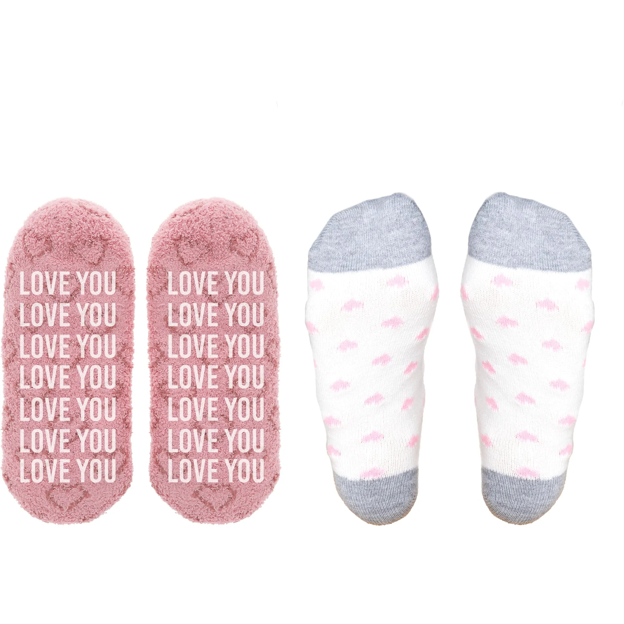 Love You Bitch Slipper Sock Gift Set