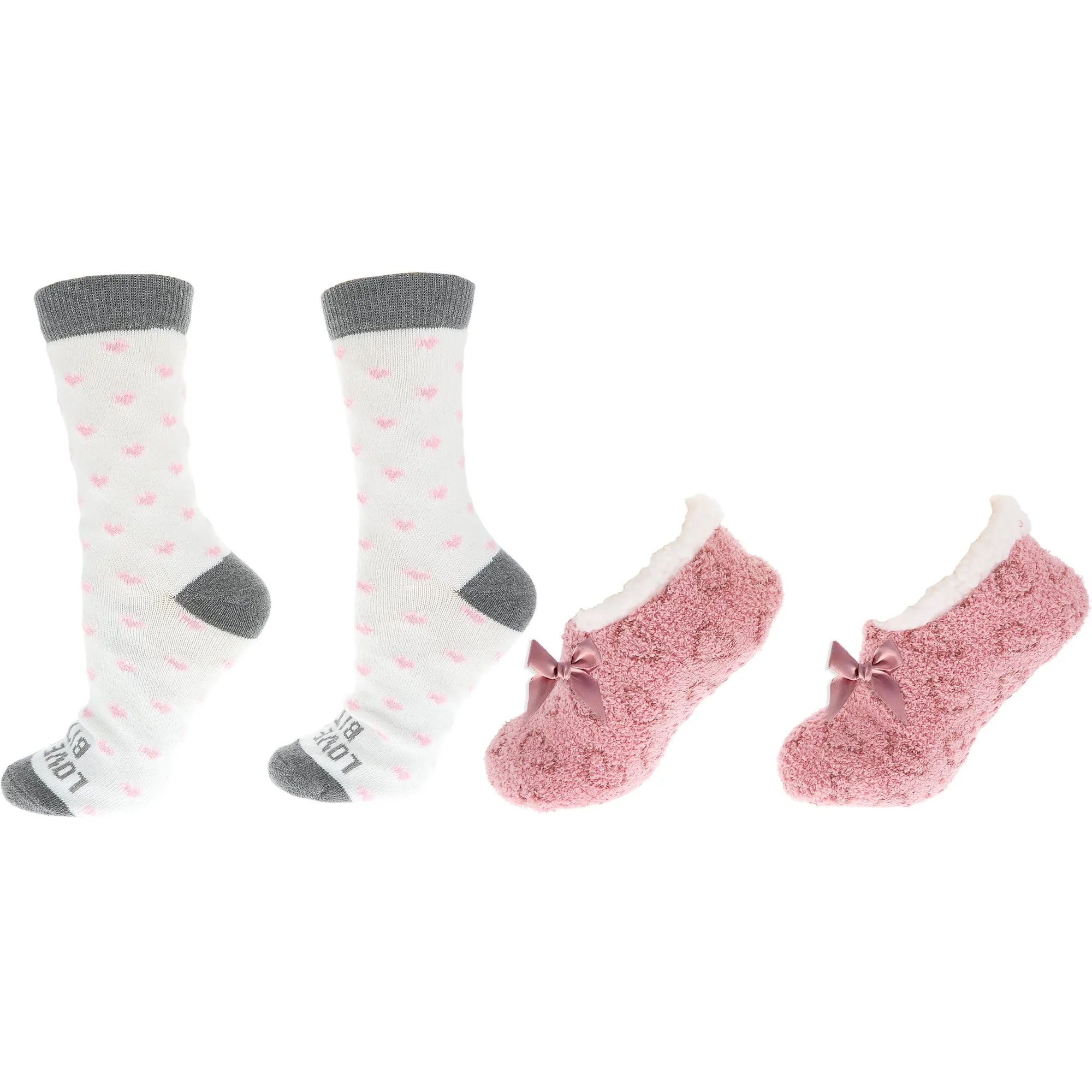 Love You Bitch Slipper Sock Gift Set