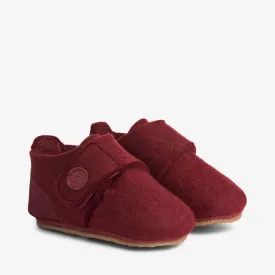 Marlin Felt Home Shoe - berry