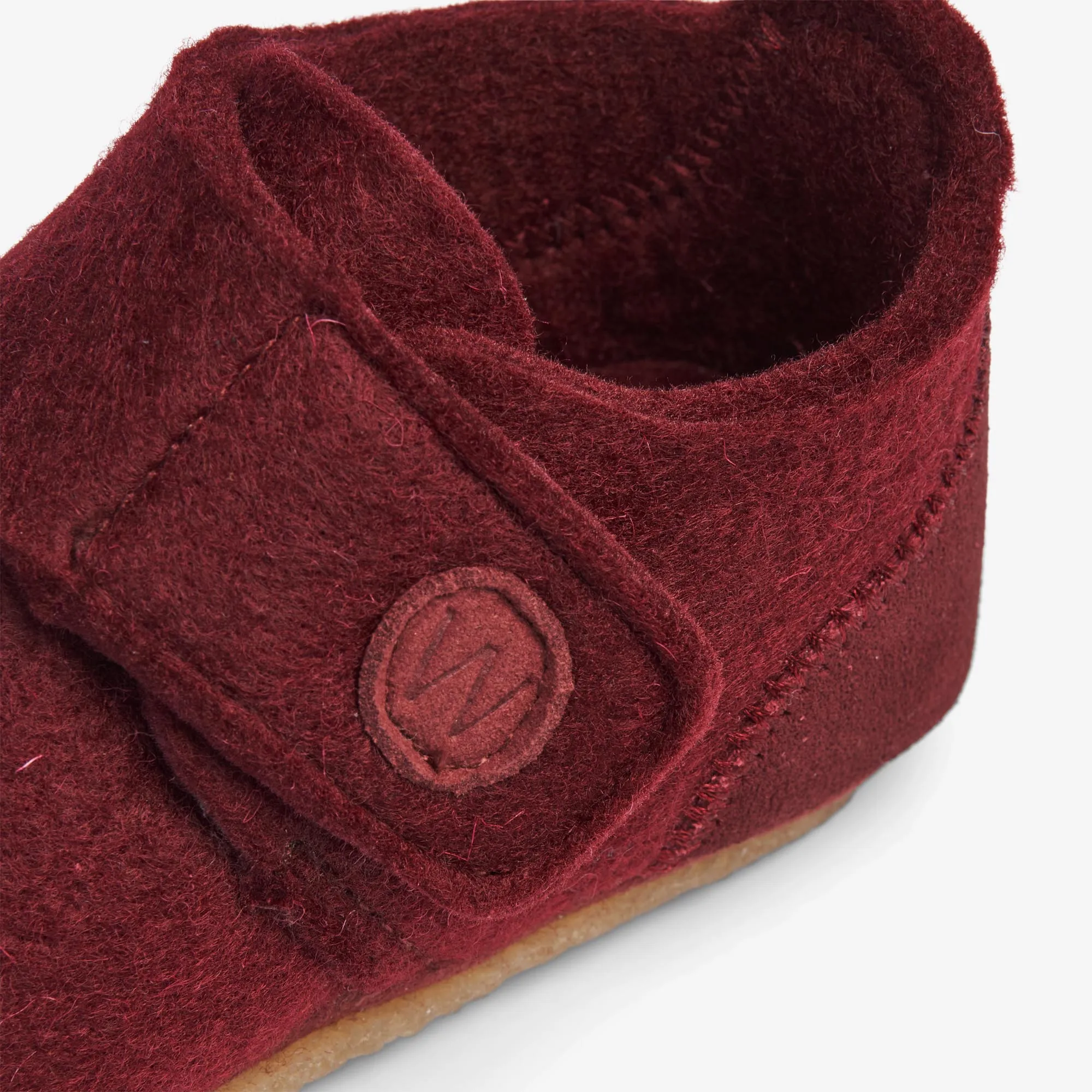 Marlin Felt Home Shoe - berry