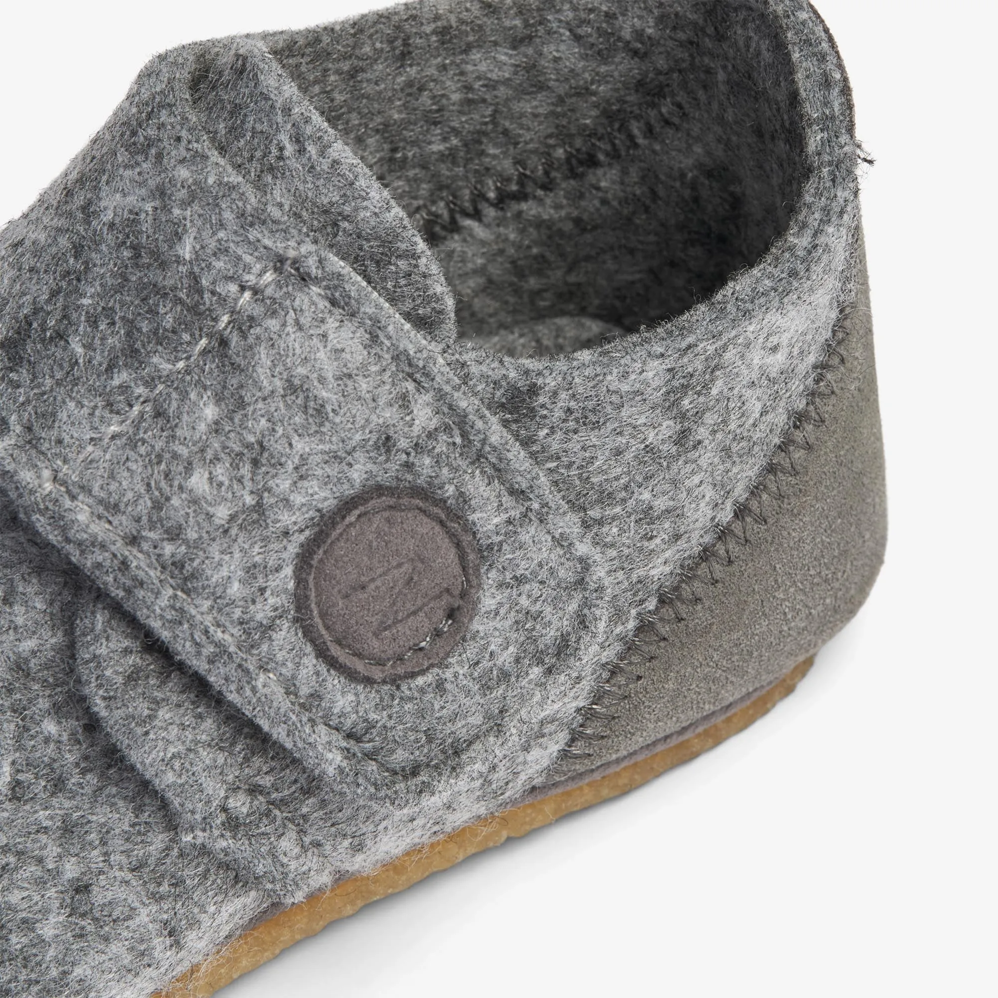 Marlin Felt Home Shoe - grey