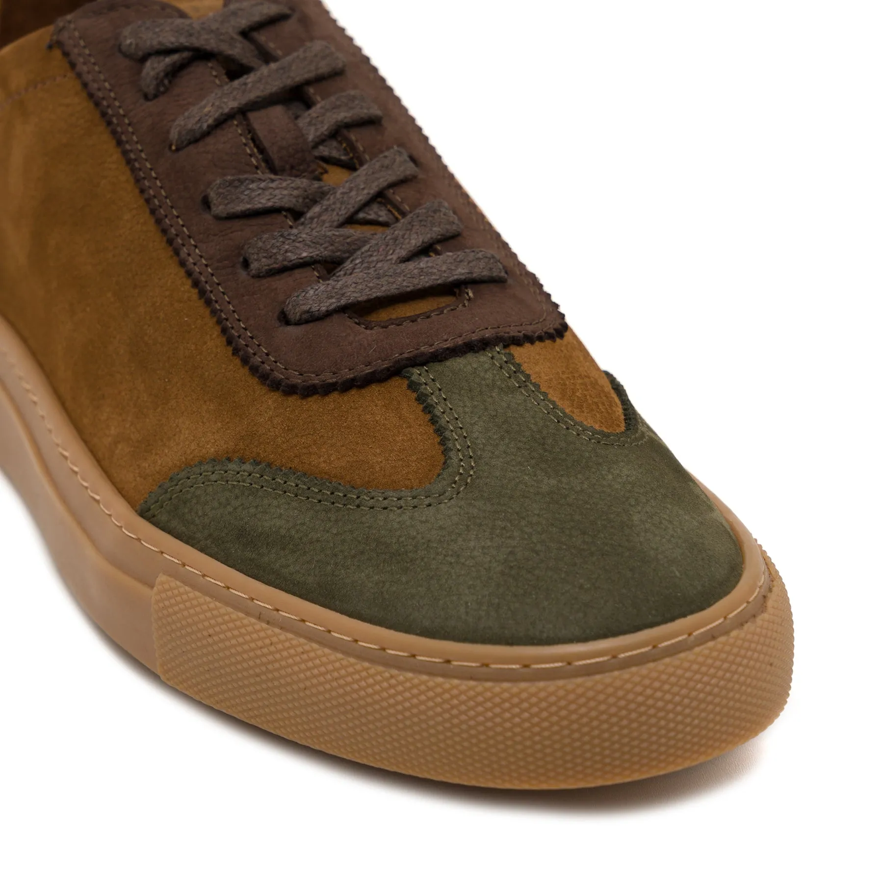 Mas Brown Nubuck Sneaker