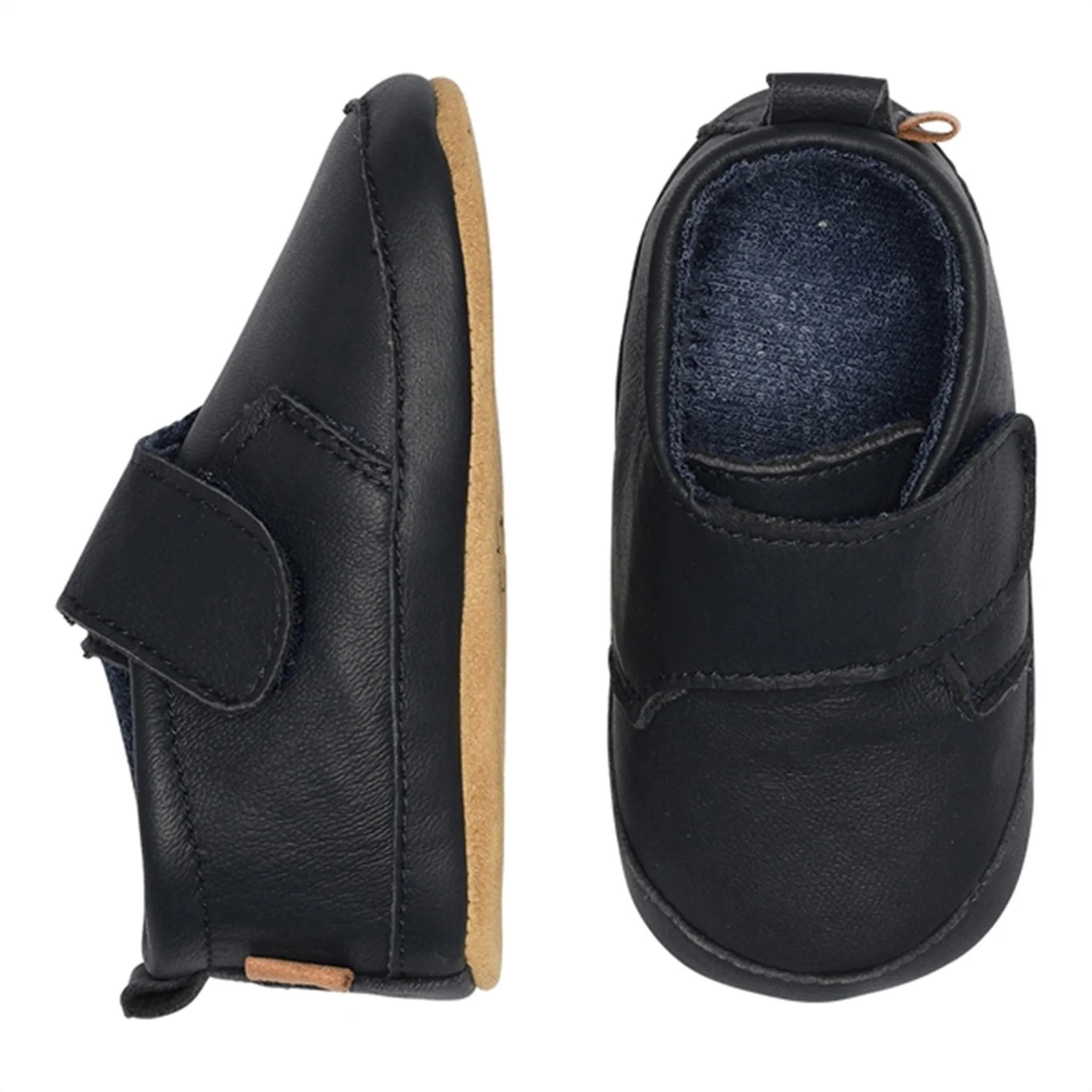 MELTON Leather Slippers Classic Marine