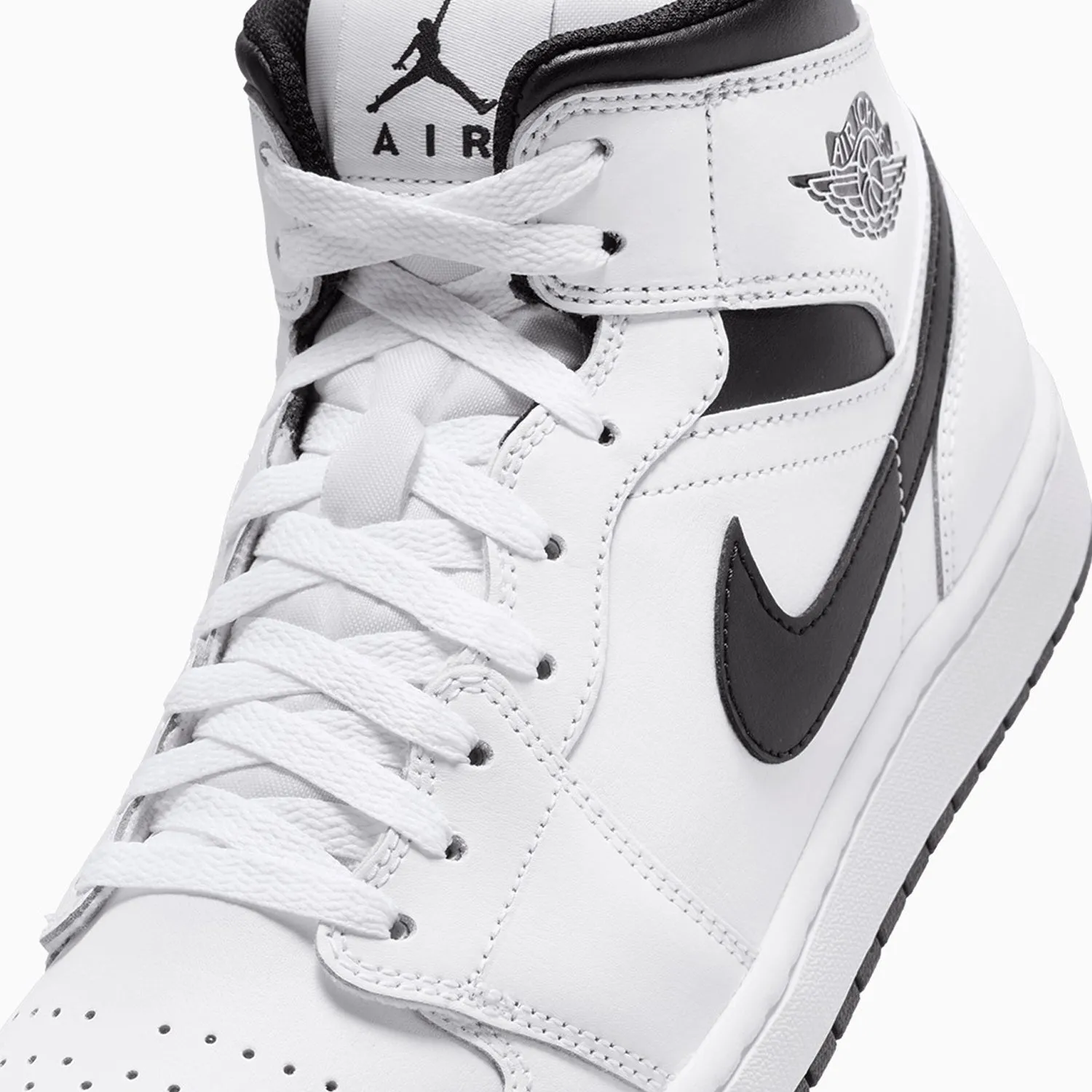 Men's Air Jordan 1 Mid "White Black"