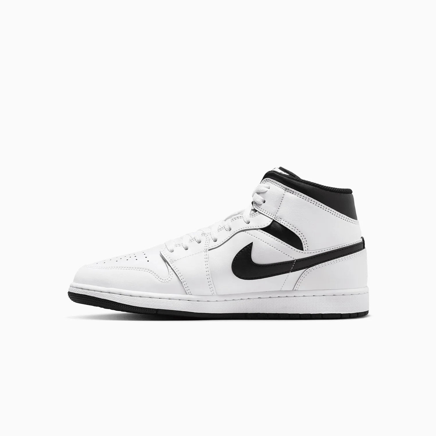 Men's Air Jordan 1 Mid "White Black"