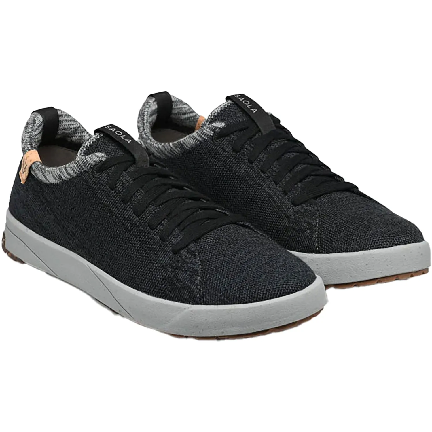 Men's Saola Cannon Knit 2.0 Black/Steel Grey Wool