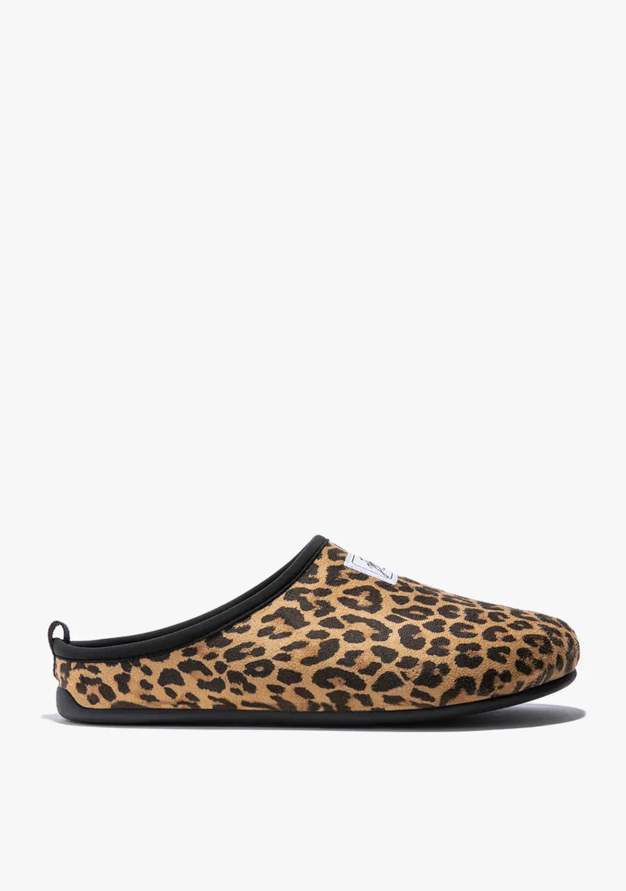 Mercredy Women's Slippers, Leopard Print