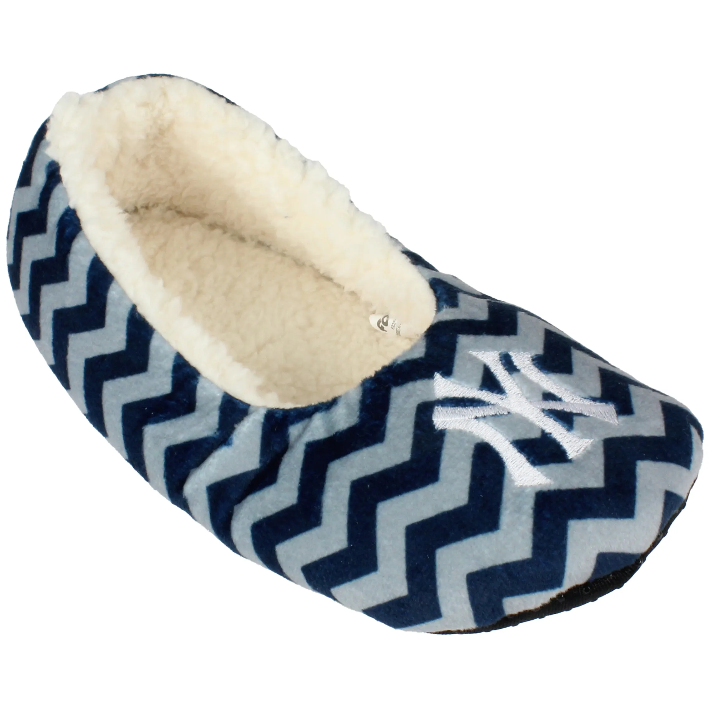 New York Yankees ComfyFeet Chevron Slip On Slipper