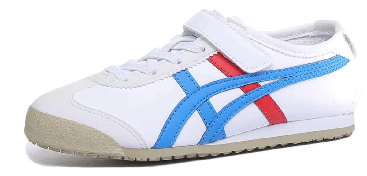 Onitsuka Tiger Mexico 66 Ps In Wht Blu Red