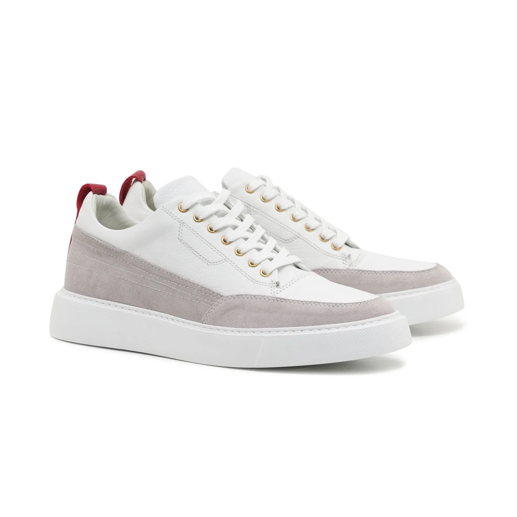 Orio White Suede Sneaker