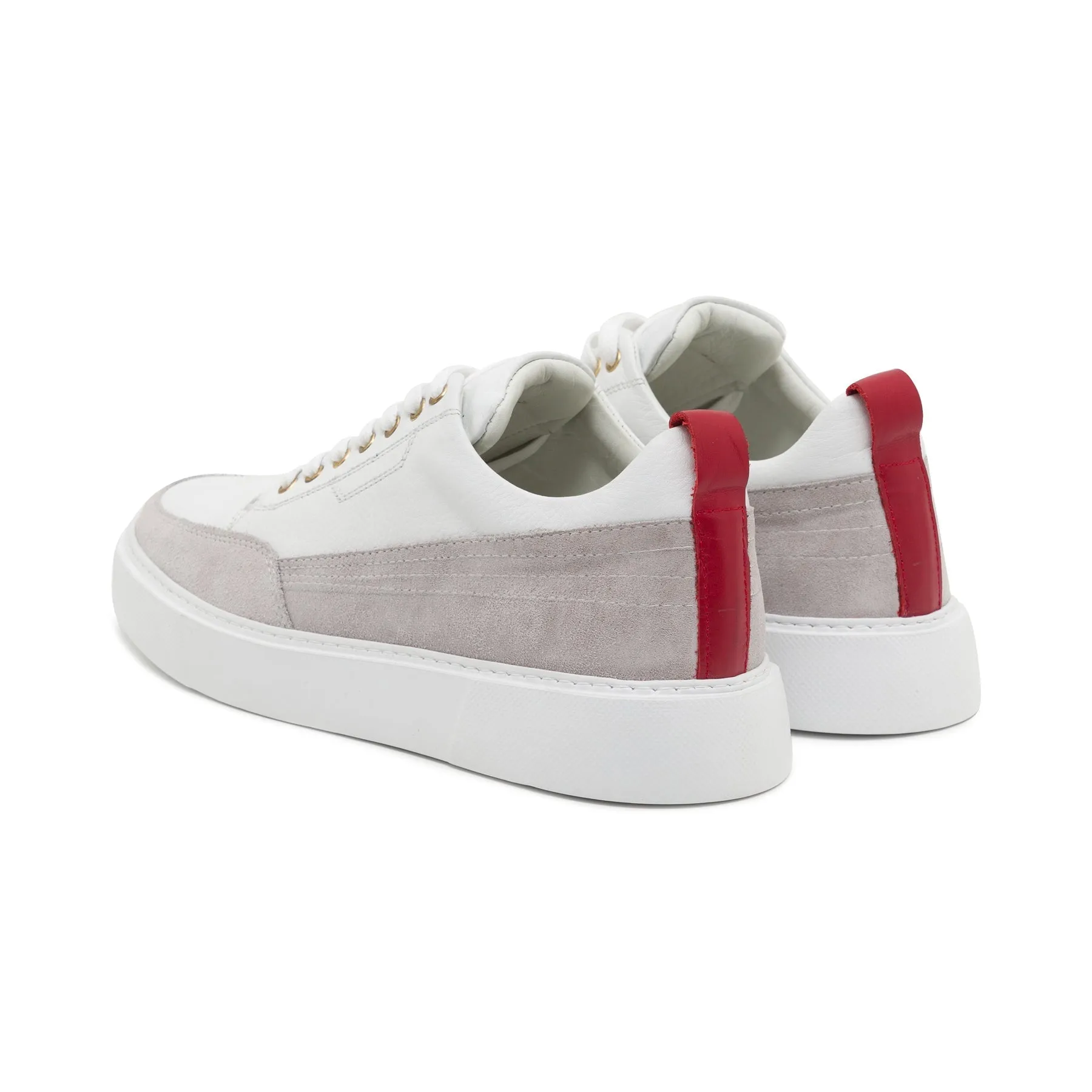 Orio White Suede Sneaker