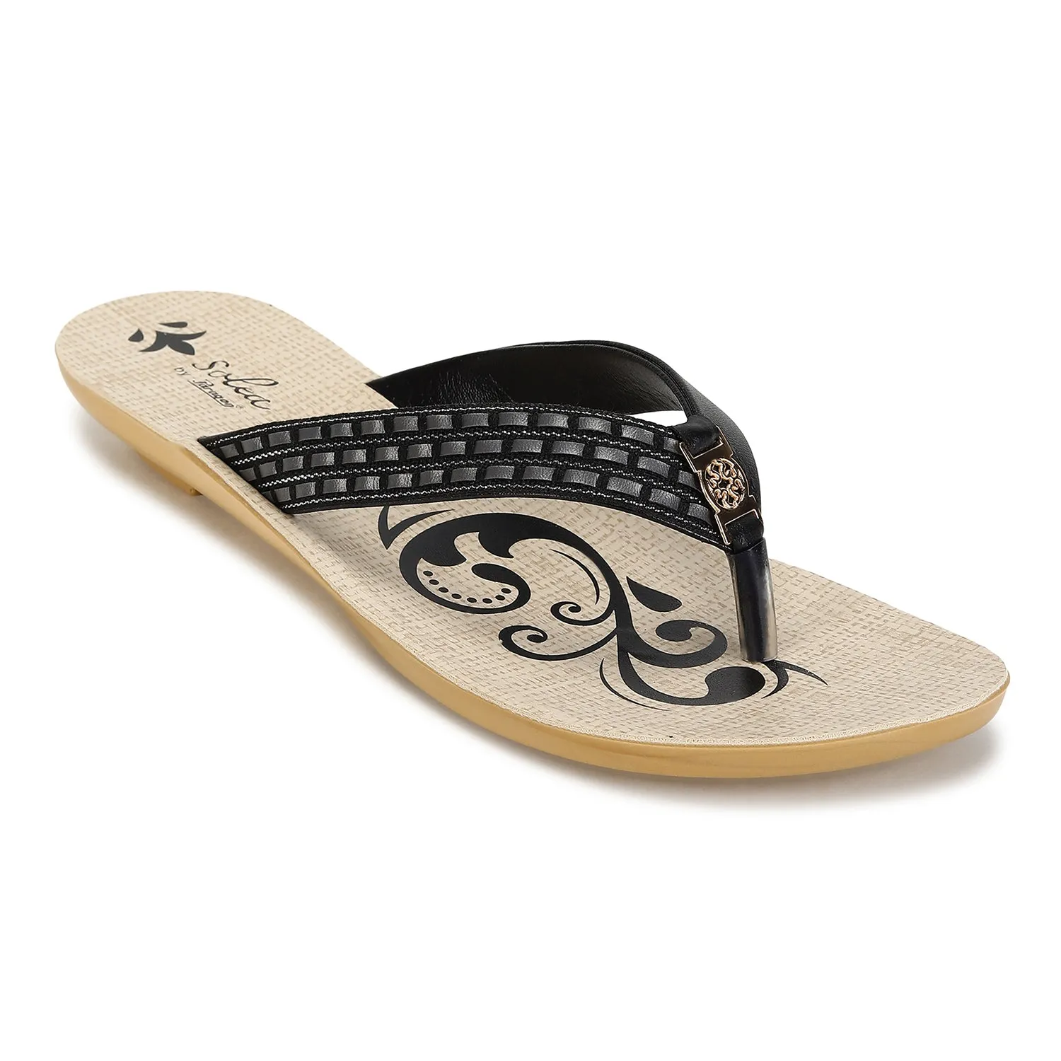 Paragon  PUK7007L Women Sandals | Casual & Formal Sandals | Stylish, Comfortable & Durable | For Daily & Occasion Wear