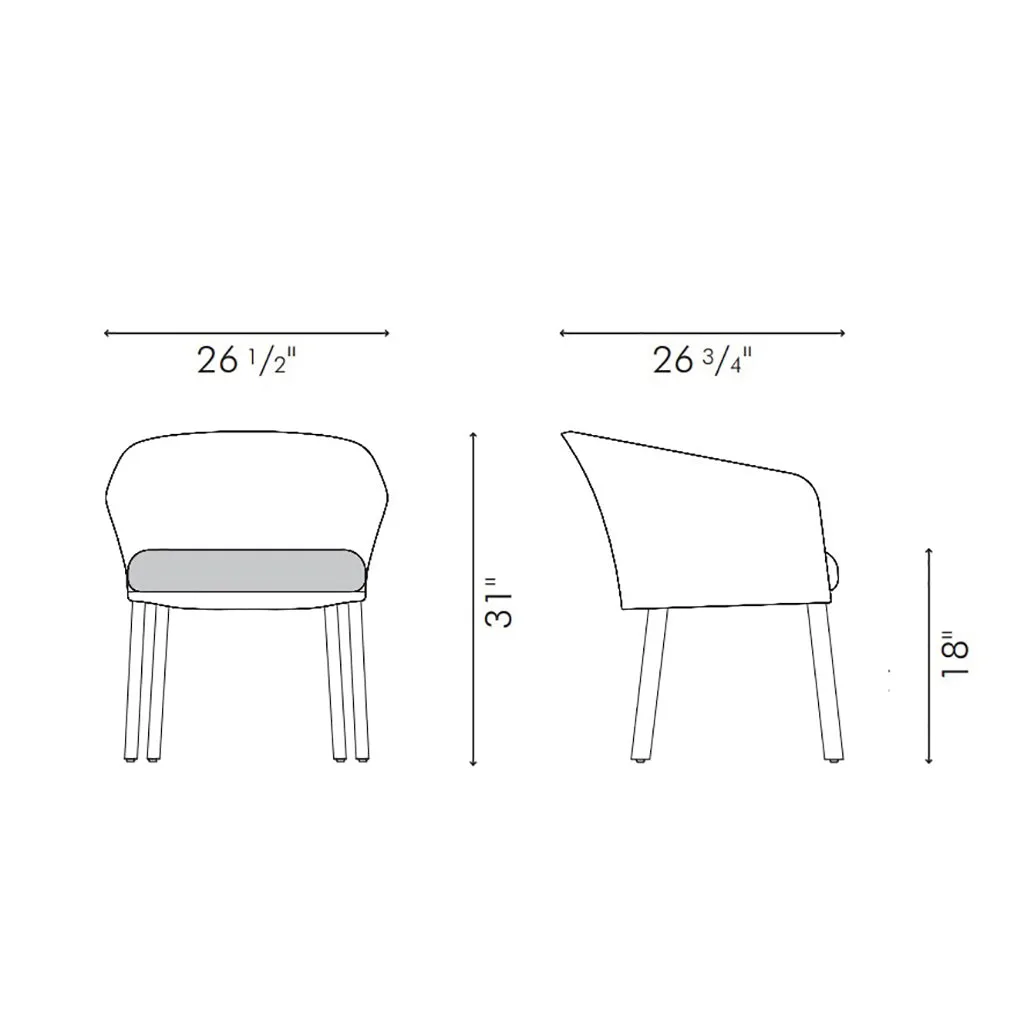 Parchment Armchair