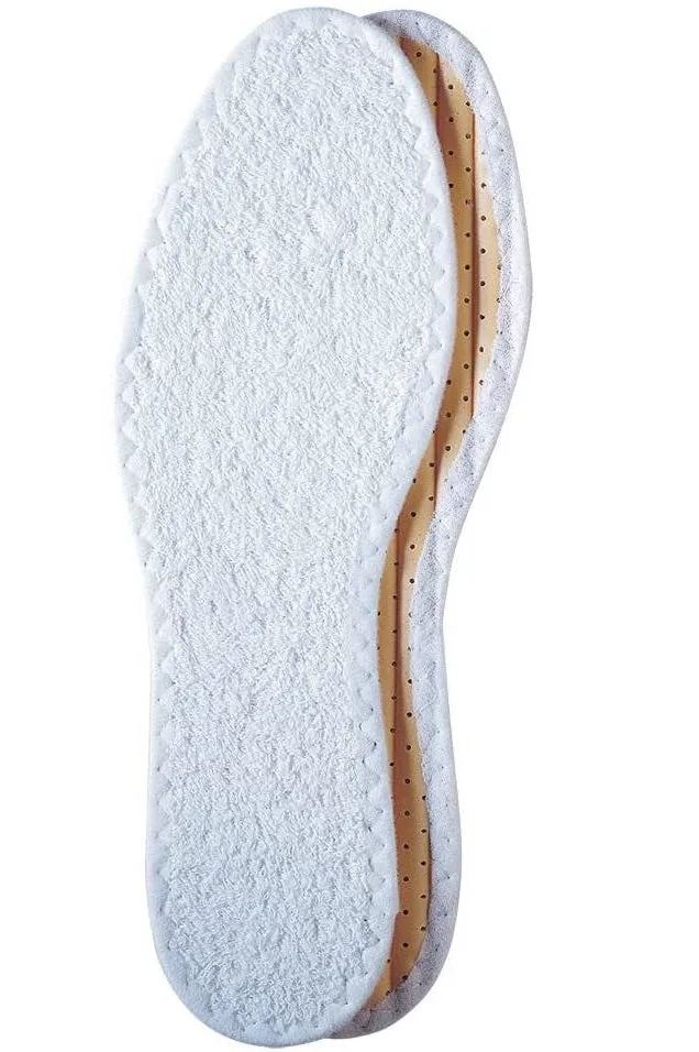 Pedag | Washable Summer Pure Cotton Terry Barefoot Insole