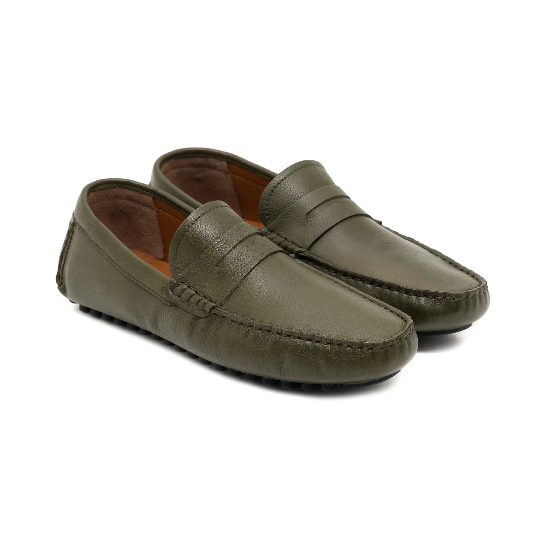 Plush Khaki Loafer