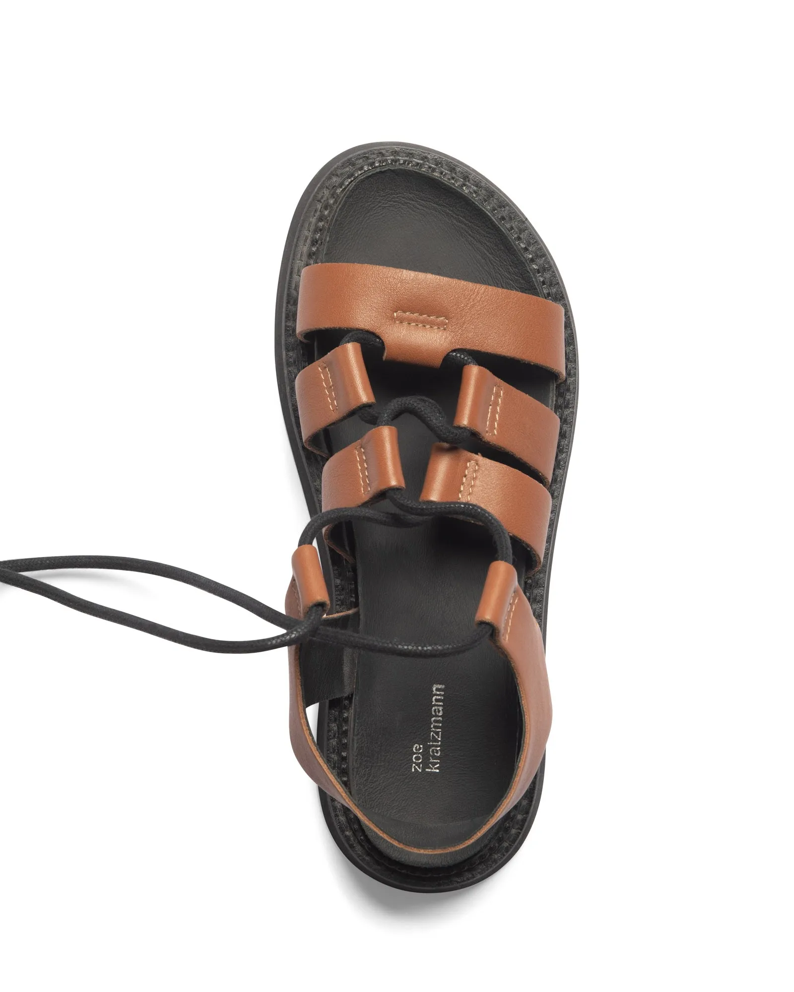 Record Sandal in Whiskey