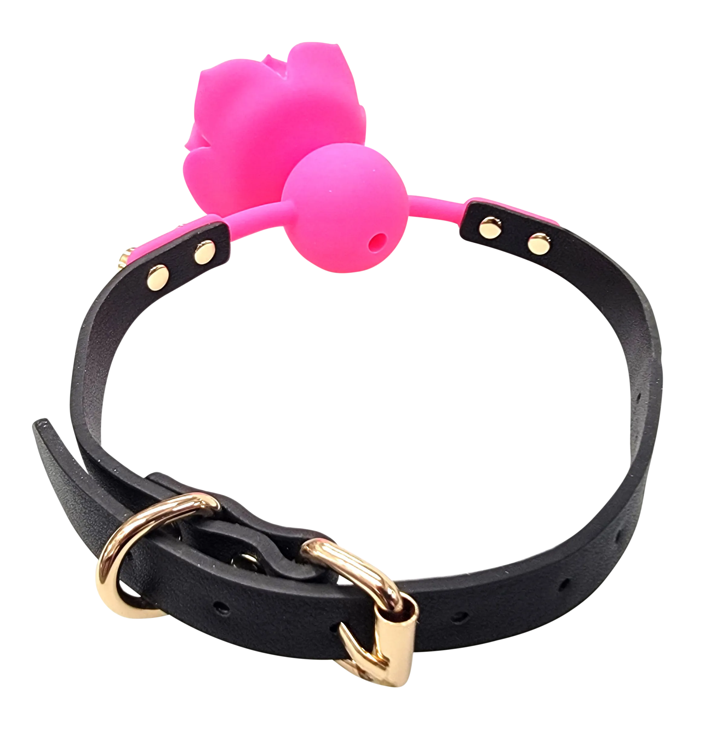 Rose Flower Ball Gag Silicone