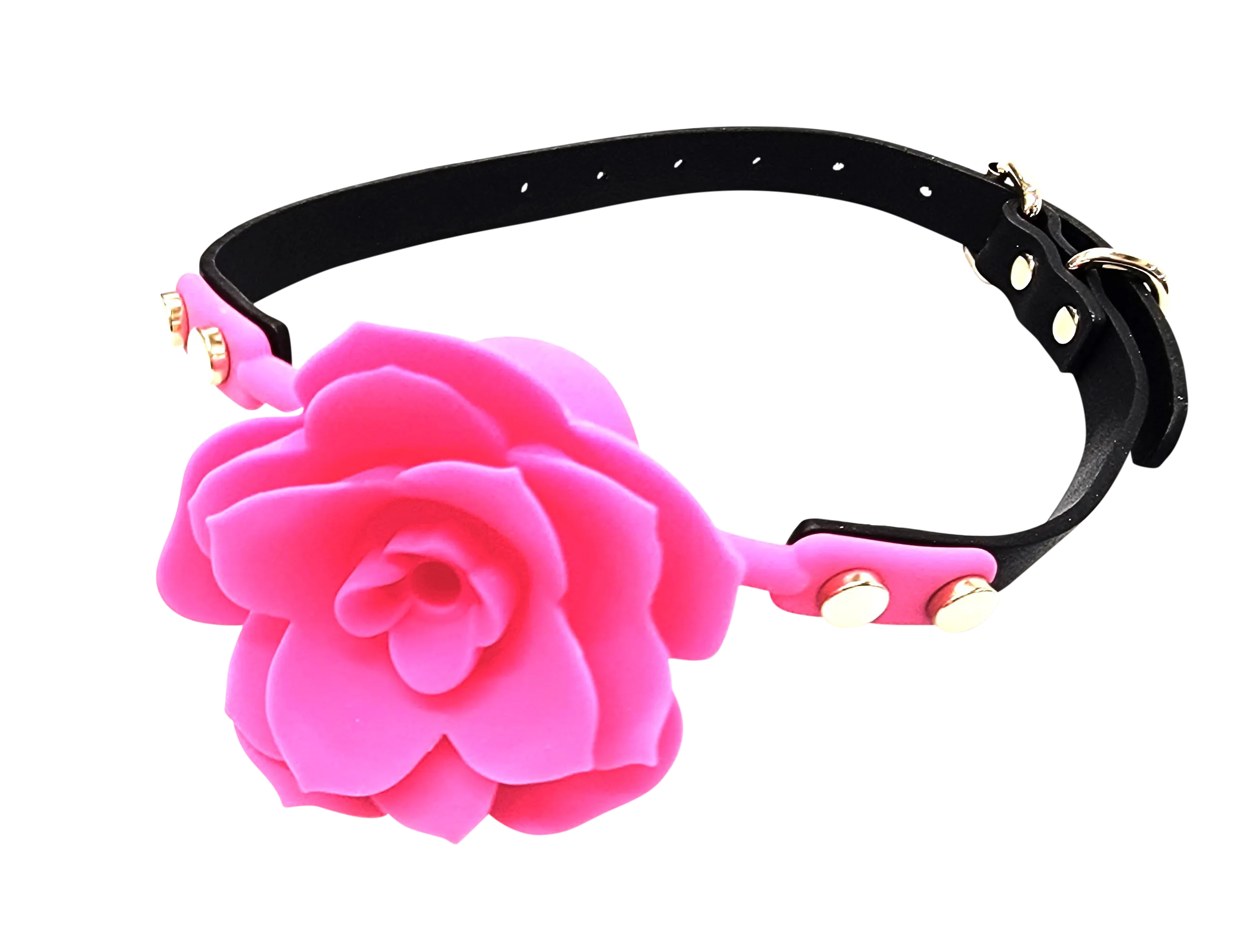 Rose Flower Ball Gag Silicone