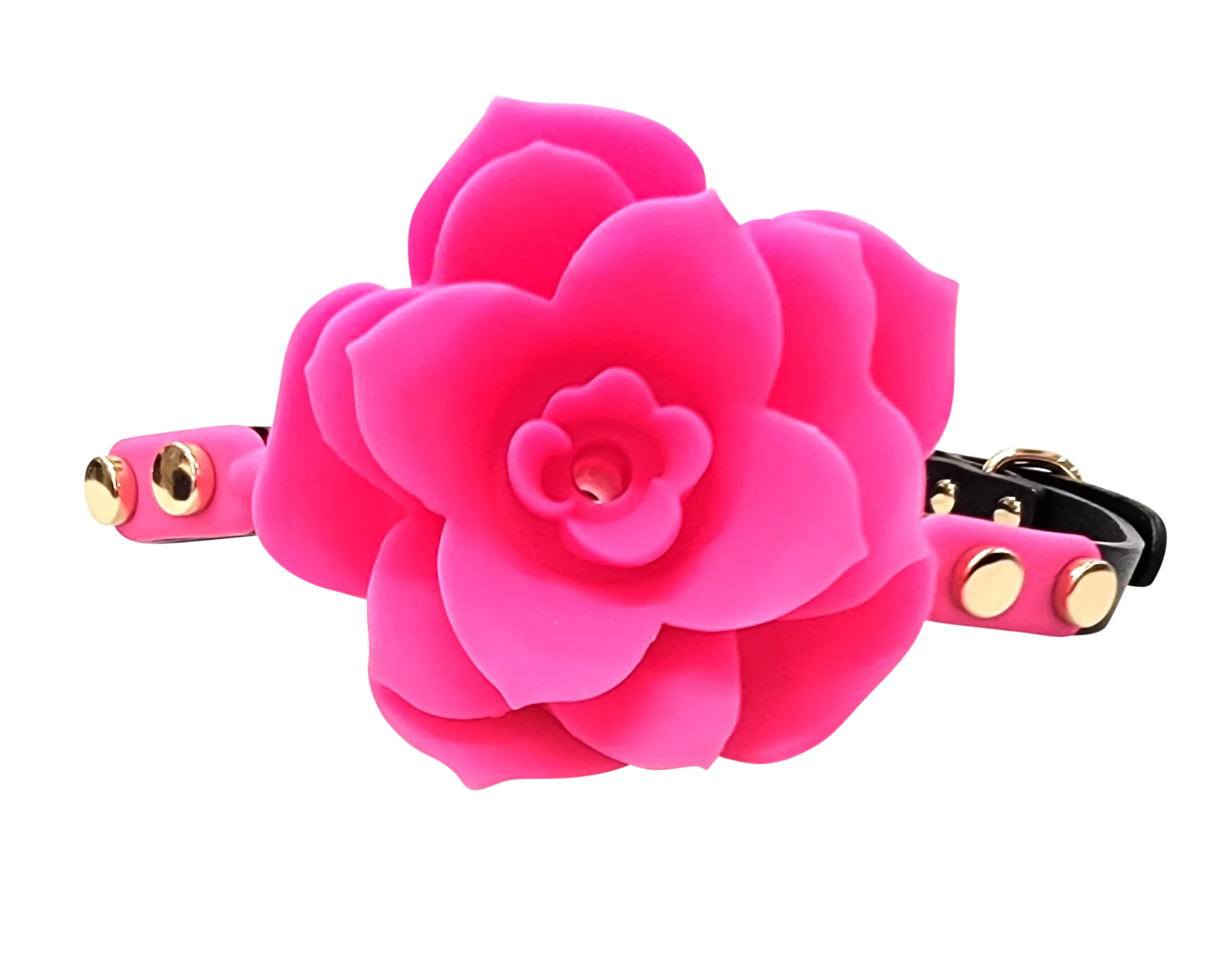 Rose Flower Ball Gag Silicone