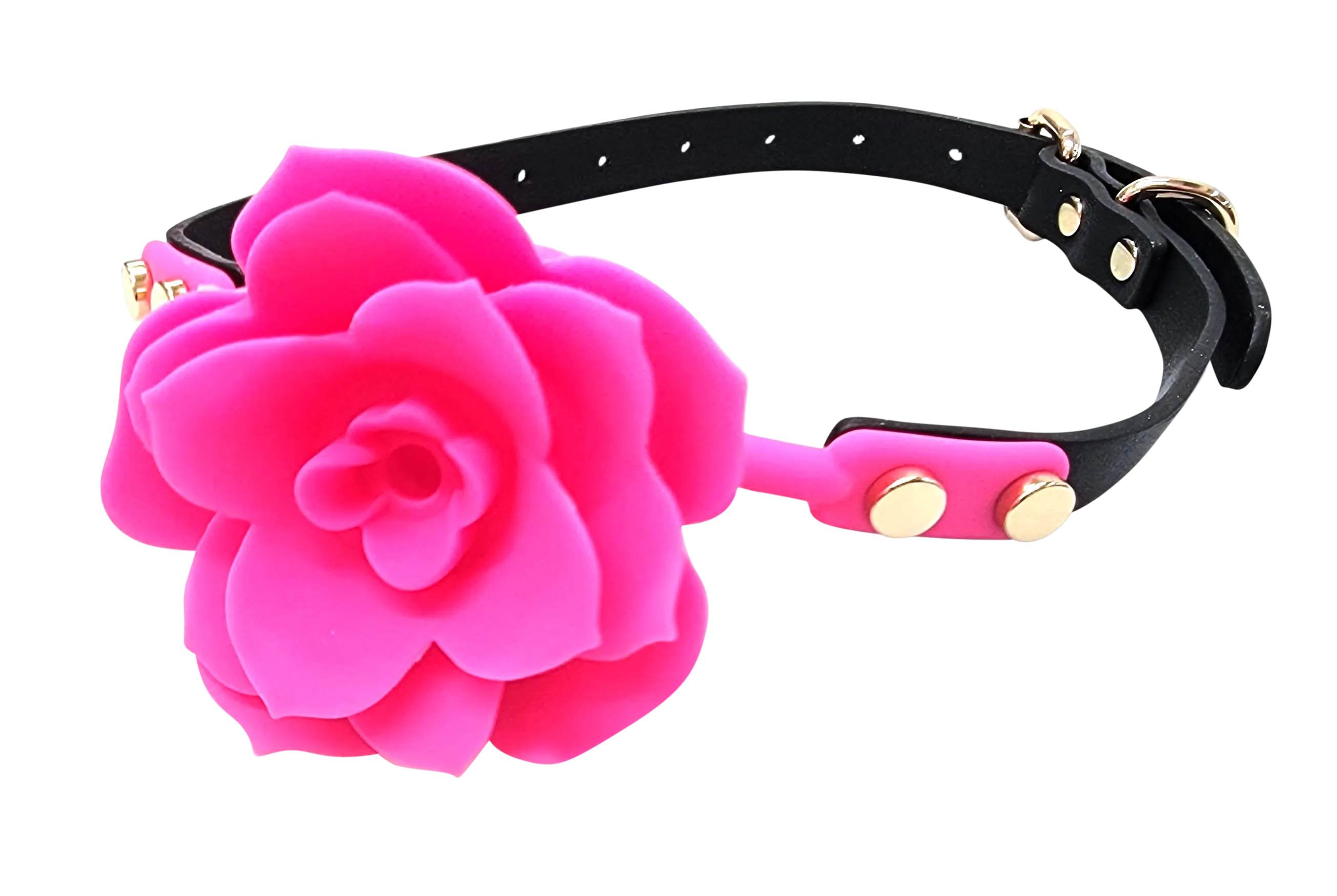 Rose Flower Ball Gag Silicone