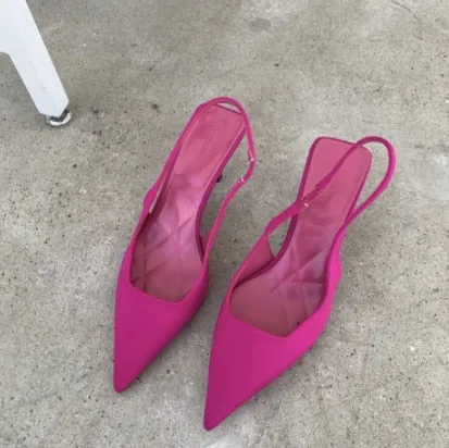 Sexy Sleek Slingback Shoes