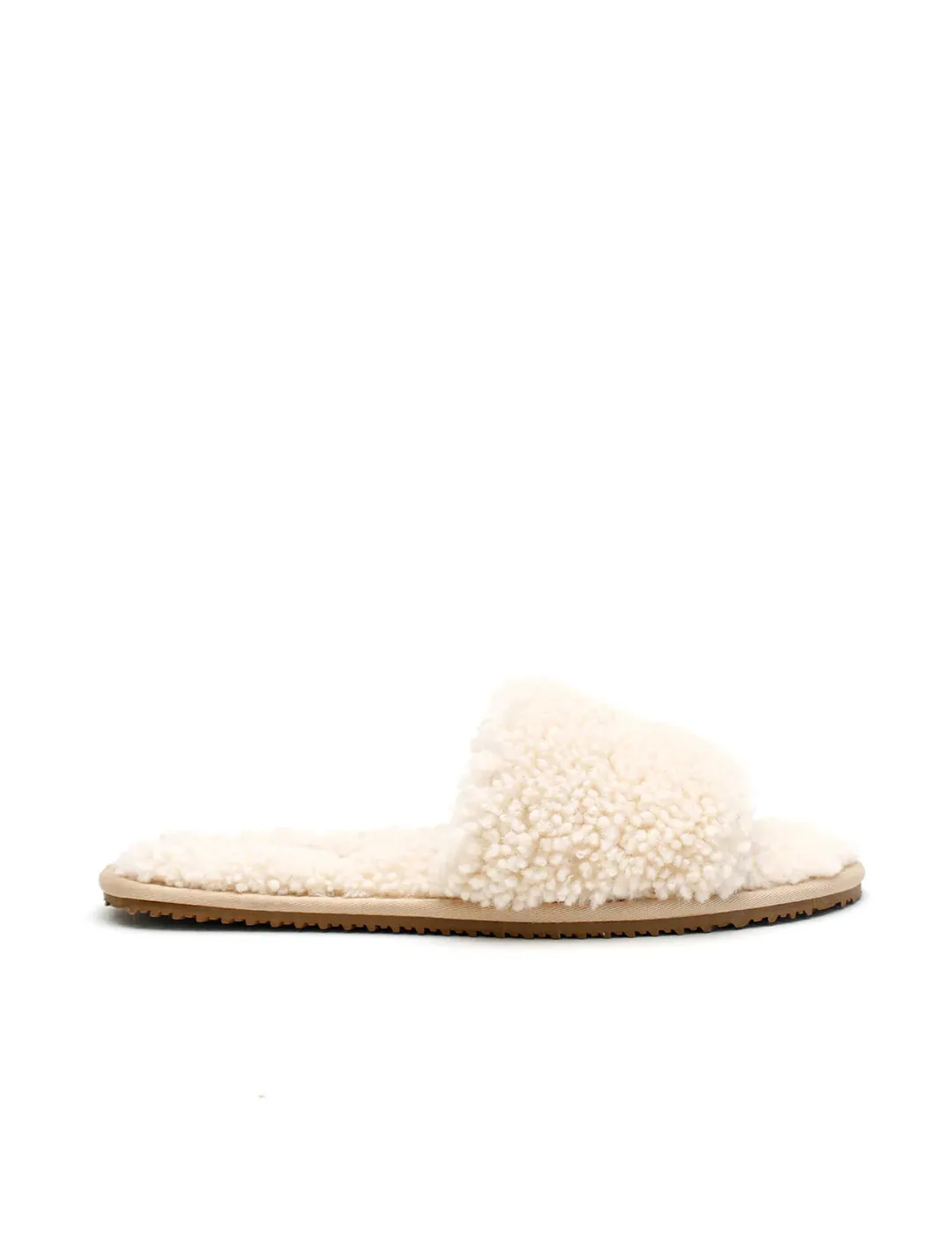 Shearling Slipper | Cream