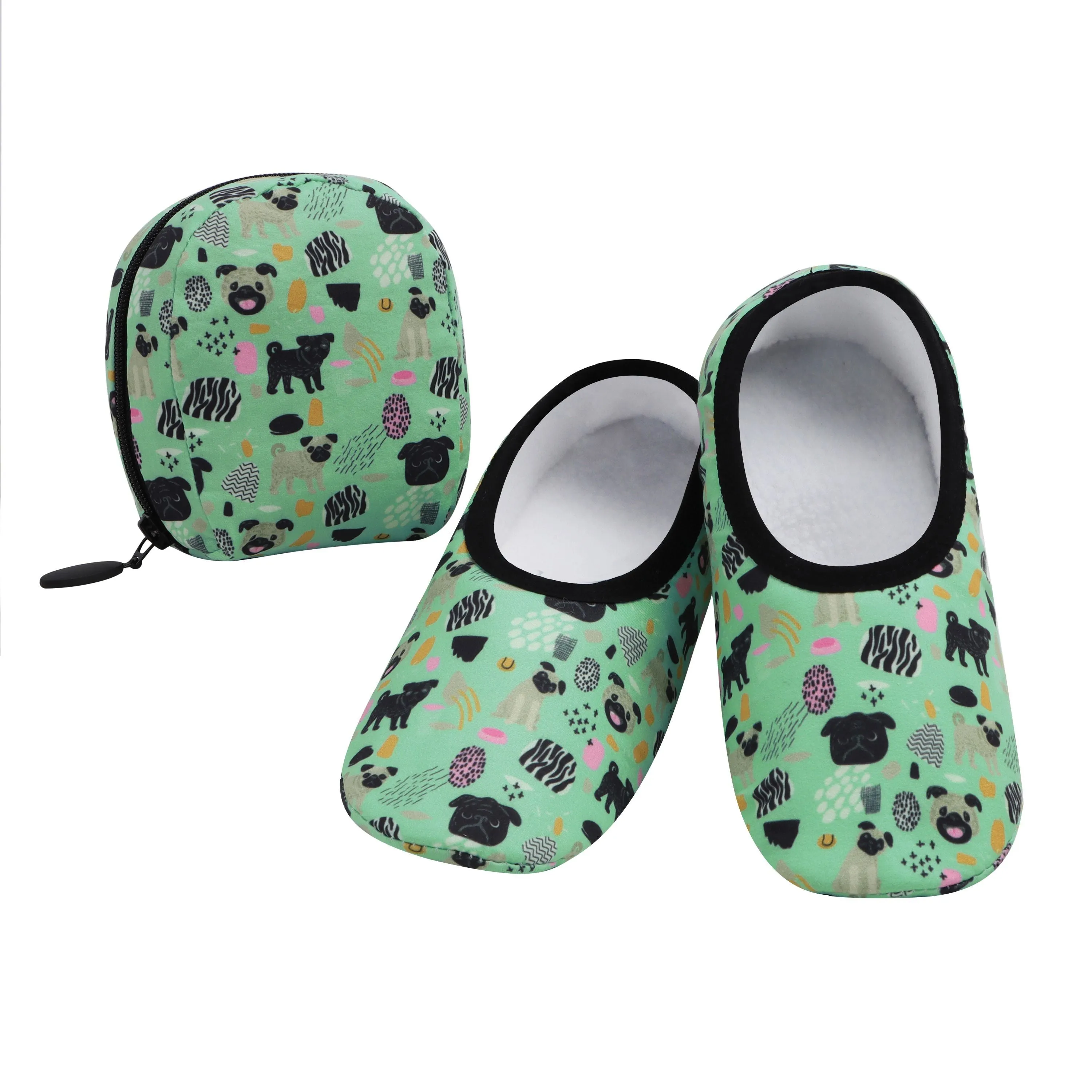 Snoozies Skinnies Travel Lightweight Slipper