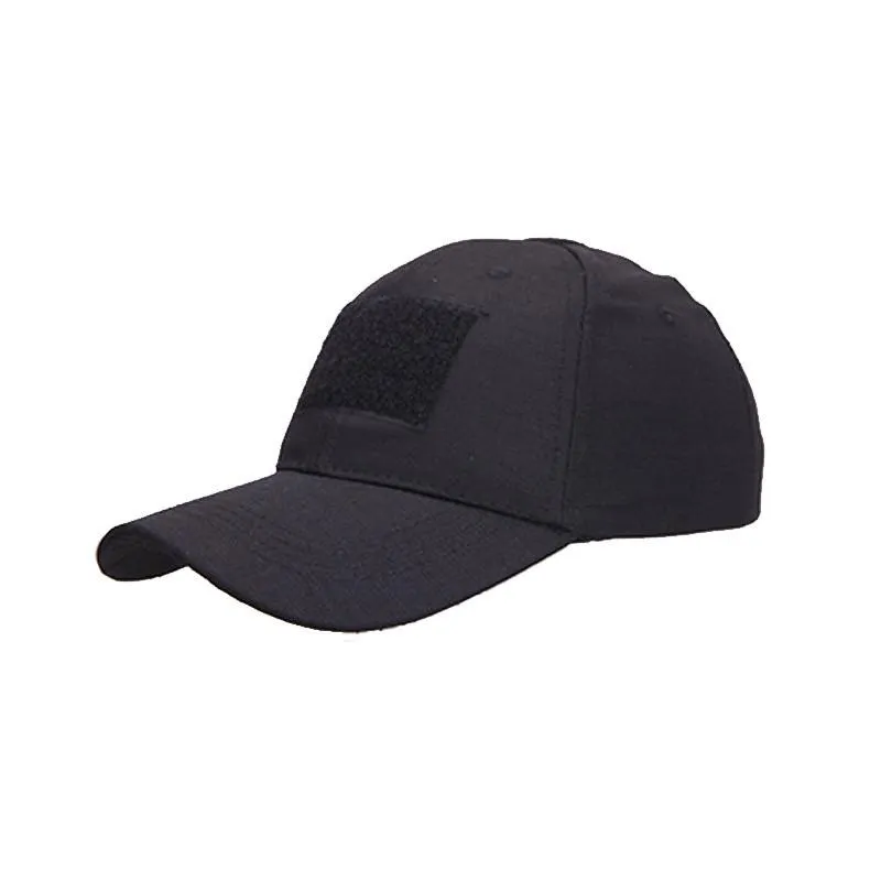 Tactical Cap Army Military Hat with Adjustable Velcro