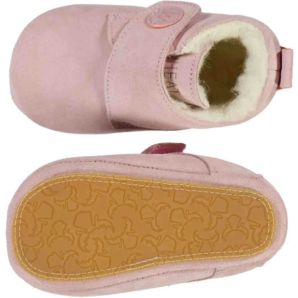 Taj Wool Indoor Shoe - rose