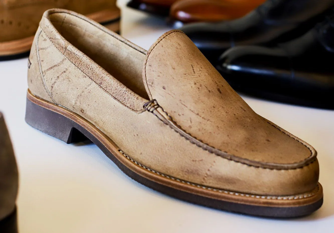 Tangier Gaucho Kudu Leather Loafer