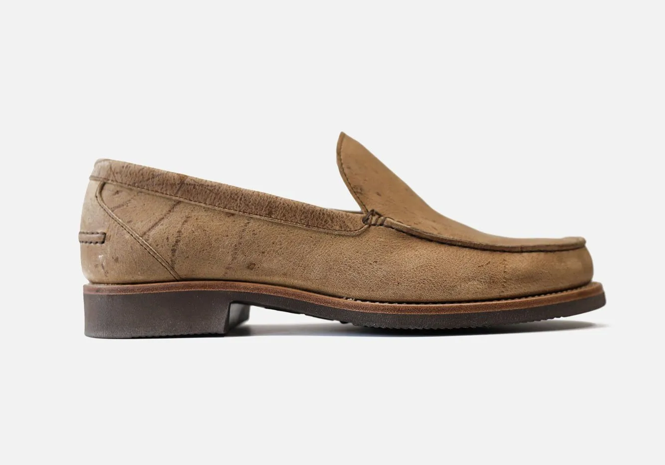 Tangier Gaucho Kudu Leather Loafer