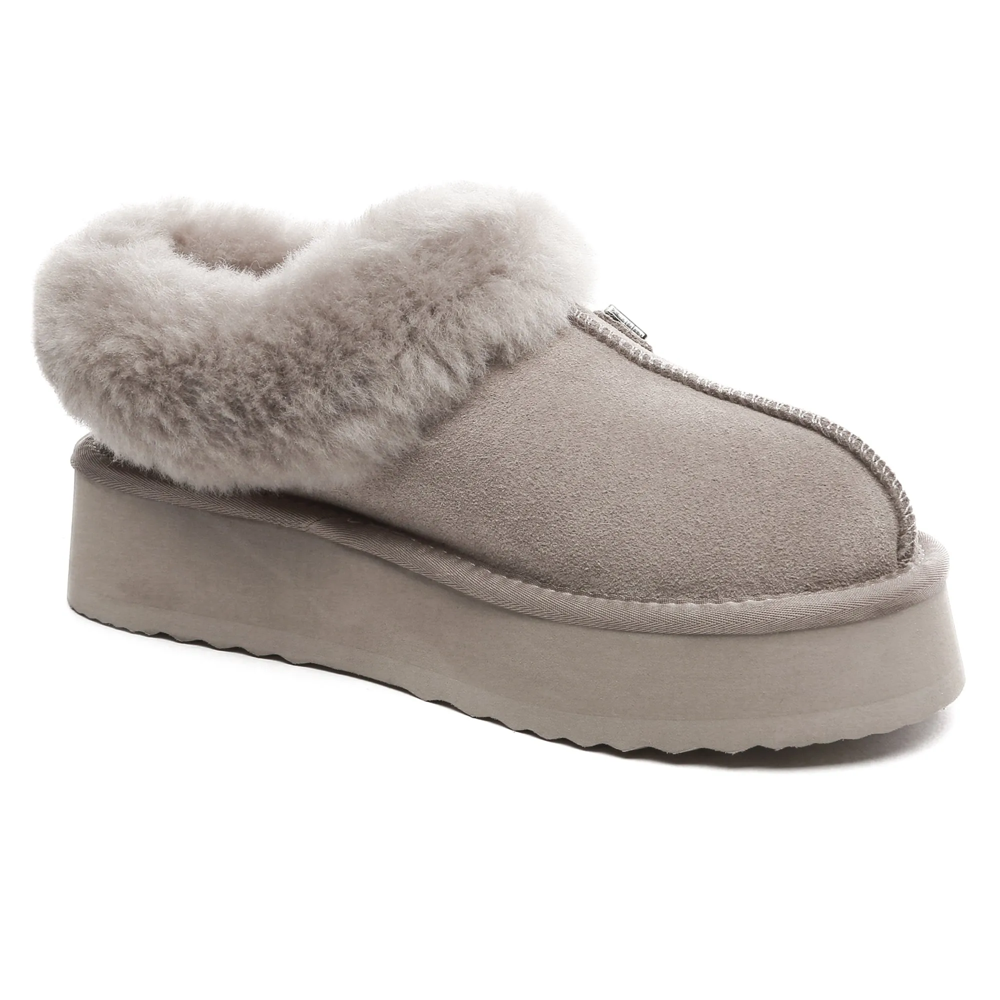 UGG Platform Ankle Slippers