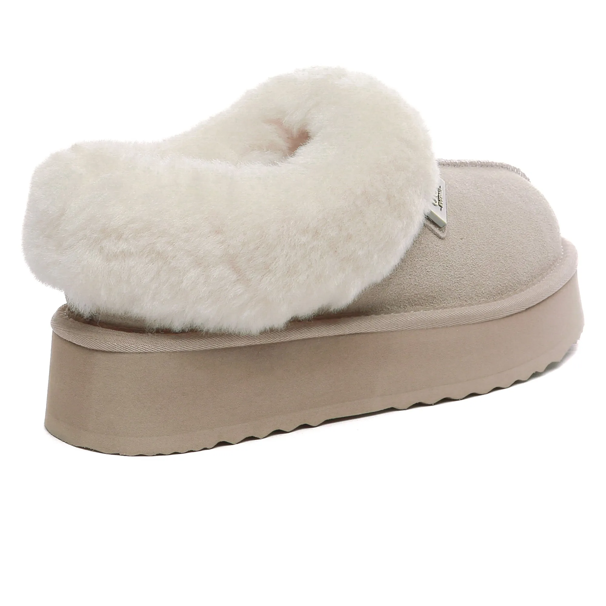 UGG Platform Ankle Slippers