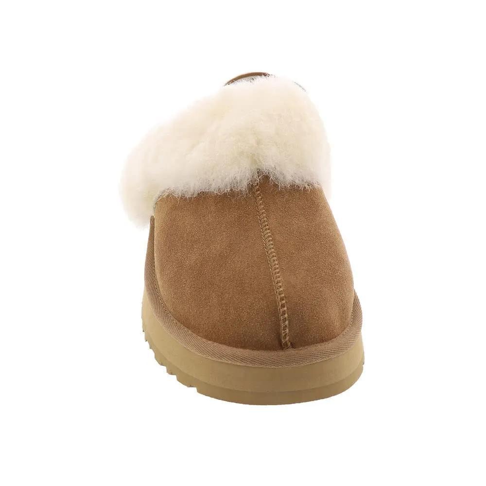 UGG Unisex-Child Funkette Slipper, Chestnut