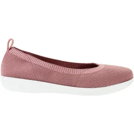 Women's Clarks Cloudsteppers Ayla Paige Mauve Knit Textile