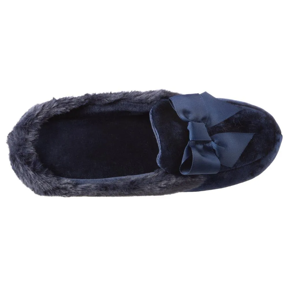 Women’s Iridescent Velour Krista Hoodback Slippers