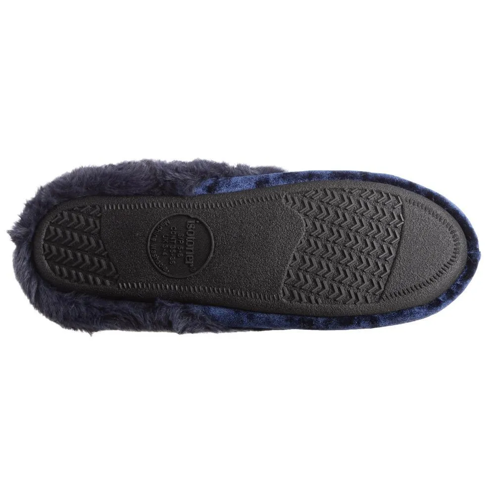 Women’s Iridescent Velour Krista Hoodback Slippers